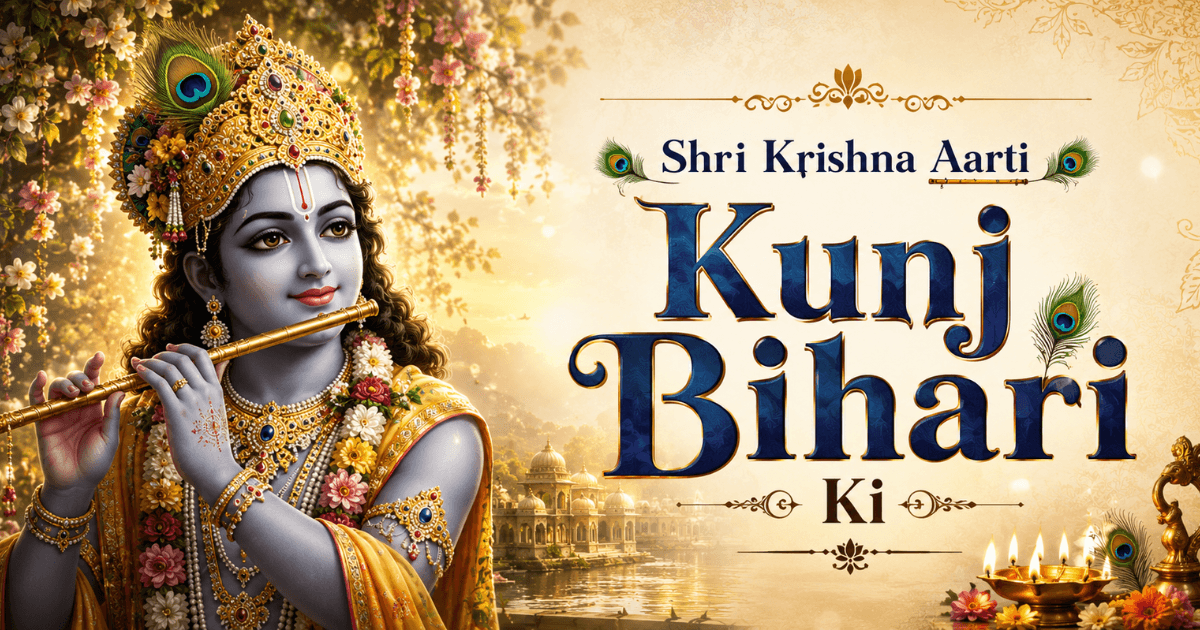 Aarti Kunjbihari Ki: Krishna Bhakti Ka Divya Paath
