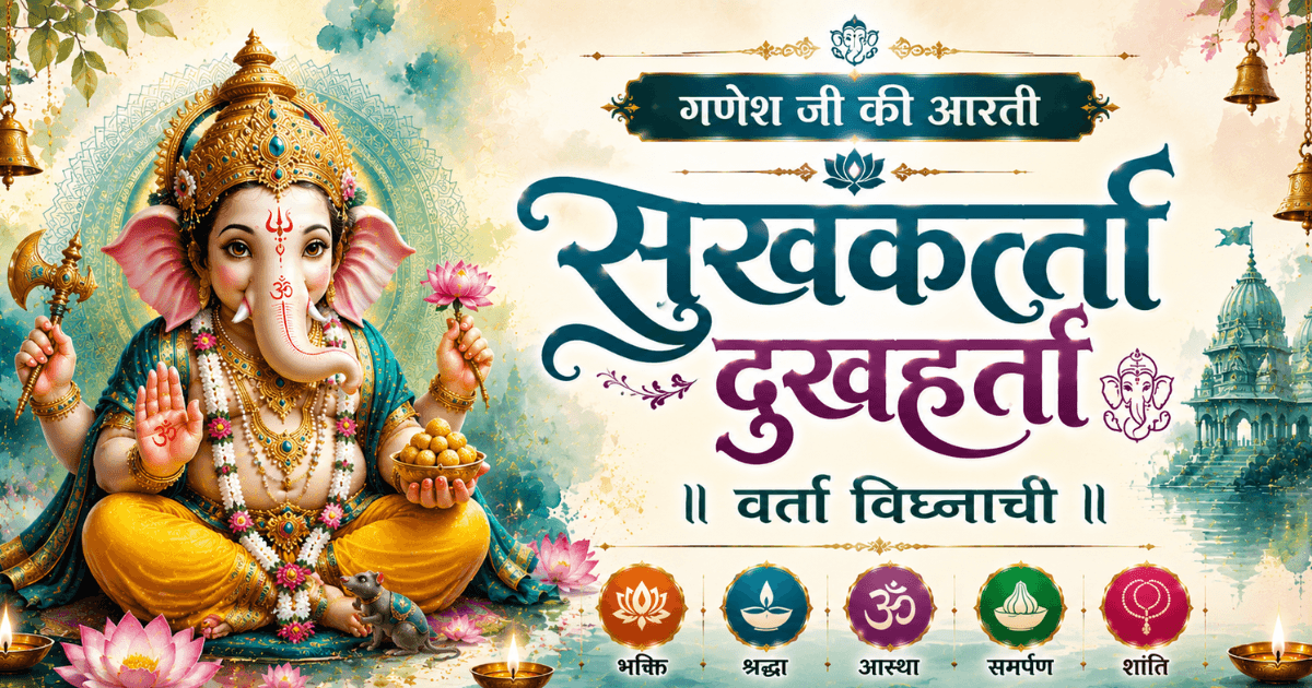 Ganesh Ji Ki Aarti: Sukhkarta Dukhharta Ka Mahatma
